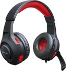 Ігрова гарнітура Defender Warhead G-450 USB, підсвітка, чорно-червона (64146)