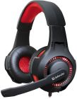 Ігрова гарнітура Defender Warhead G-450 USB, підсвітка, чорно-червона (64146)