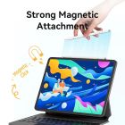 Стилус - ручка для ємнісних екранів 3-в-1 Magnetic Stylus Pen White Aluminum Alloy Type Vention (KQLW0)