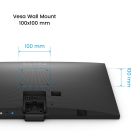 TFT 27" BenQ GW2790C, IPS, 144Гц, HDMI, DP, USB-C, колонки, чорний (9H.LNPLB.QBE)