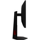 TFT 24.5" AOC 25G4KUR, Fast IPS, 420Гц, 2xHDMI, DP, USB-hub HAS, Pivot, чорно-червоний (25G4KUR)