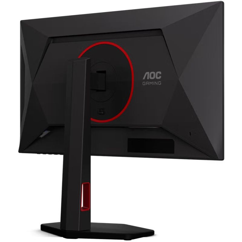 TFT 24.5" AOC 25G4KUR, Fast IPS, 420Гц, 2xHDMI, DP, USB-hub HAS, Pivot, чорно-червоний (25G4KUR)