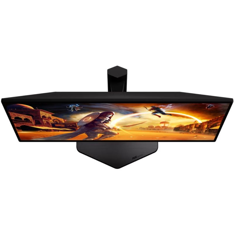 TFT 24.5" AOC 25G4KUR, Fast IPS, 420Гц, 2xHDMI, DP, USB-hub HAS, Pivot, чорно-червоний (25G4KUR)