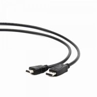 Кабель Cablexpert DisplayPort-HDMI, 1м, чорний (CC-DP-HDMI-1M)