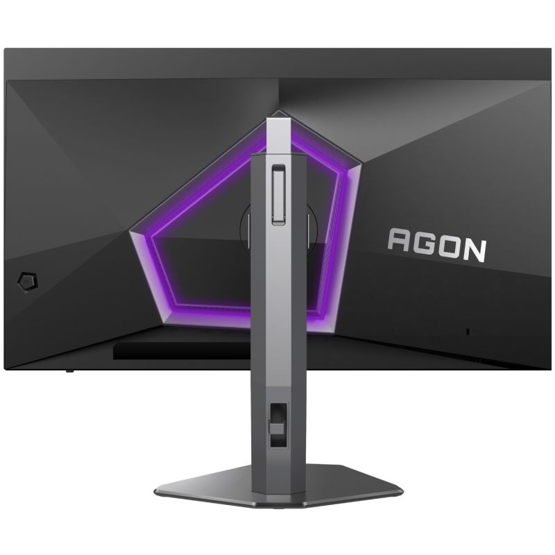 TFT 27" AOC AGON AG276QZD2, QD-OLED QHD 2K, 280Гц, 0,03мс, 2xHDMI, 2xDP, USB-hub, HAS, Pivot, чор.-с (AG276QZD2)