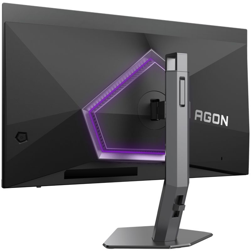 TFT 27" AOC AGON AG276QZD2, QD-OLED QHD 2K, 280Гц, 0,03мс, 2xHDMI, 2xDP, USB-hub, HAS, Pivot, чор.-с (AG276QZD2)
