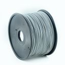 Філамент пластик Gembird для 3D-принтера, PLA, 1.75 мм, сiрий, 1кг (3DP-PLA1.75-01-GR)