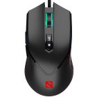 Мишка Sandberg Azazinator Mouse 6400 RGB, ігрова, 6400dpi., 7кн.Huano чорна (640-20)