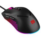 Мишка Sandberg Azazinator Mouse 6400 RGB, ігрова, 6400dpi., 7кн.Huano чорна (640-20)