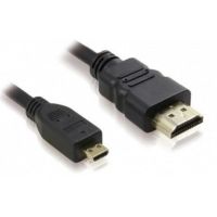 Кабель Atcom HDMI - micro-HDMI V 1.4 (M/M), 2 м, Black пакет (22402)