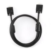 Кабель Cablexpert VGA-VGA HD15M/HD15M с 2-мя фер. кольцами, двойной экран, черный, 1.8 м (CC-PPVGA-6B)