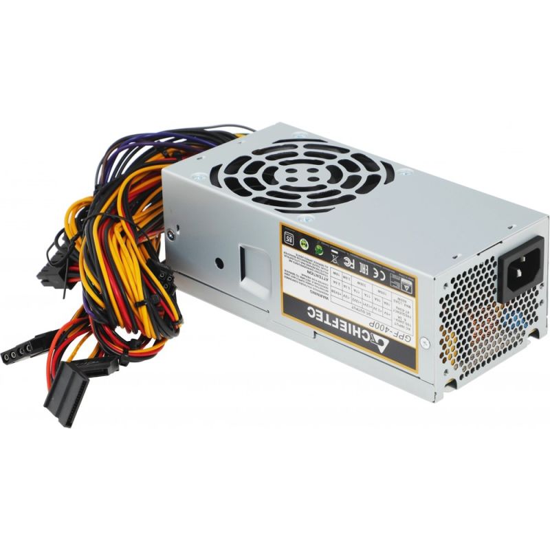 БЖ 400W Chieftec SMART GPF-400P 80 mm fan, >85%, TFX, bulk (GPF-400P)