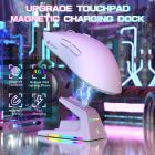 Мишка Attack Shark X1, Wireless/Bluetooth, 40000dpi. (PAW3395PRO), 6кн., White (X1W_AS)