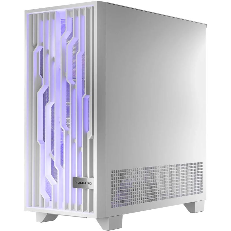Корпус Modecom VOLCANO PERUN APEX ARGB MIDI WHITE 4x140mm fans USB 3.0x2+TYPE-C без БЖ ATX (AT-PERUN-4F-ARGB-20-00000)