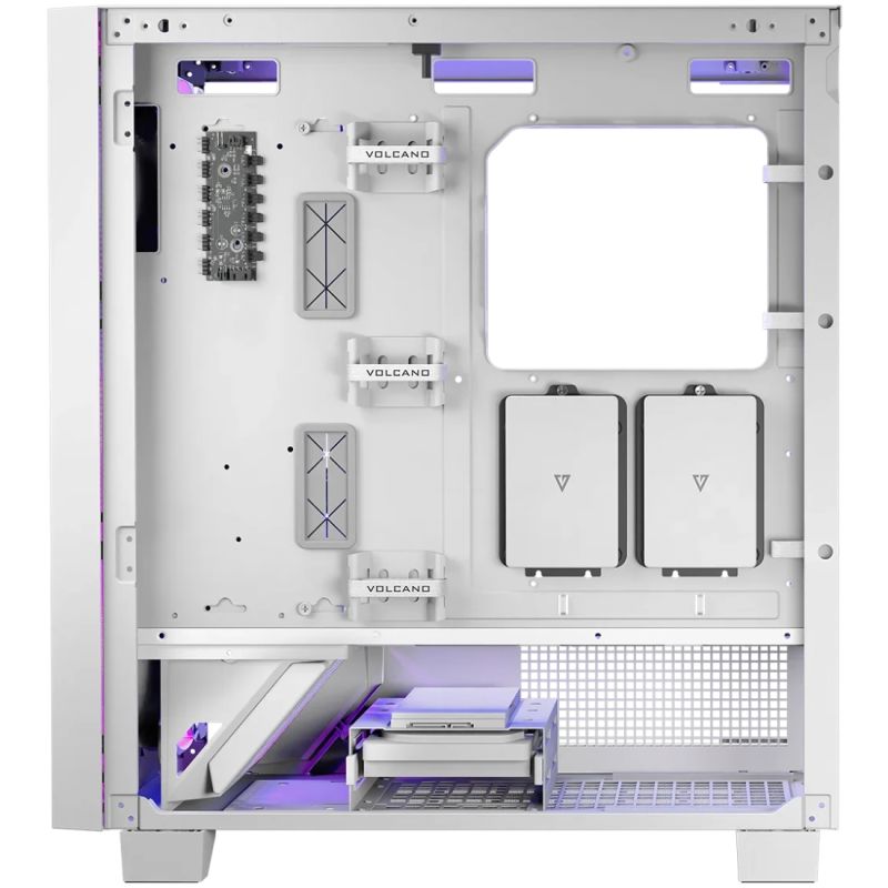 Корпус Modecom VOLCANO PERUN APEX ARGB MIDI WHITE 4x140mm fans USB 3.0x2+TYPE-C без БЖ ATX (AT-PERUN-4F-ARGB-20-00000)