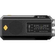 Радіо приймач FM/AM Survivor Radio All-in-1 2000, solar charger, powerbank, Flashlight, Sandberg (421-04)