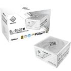 БЖ 850W ASRock SteelLegend White SL-850GW ATX 3.1 135mm, 80+ Gold, Fully Modular, Retail (SL-850GW)