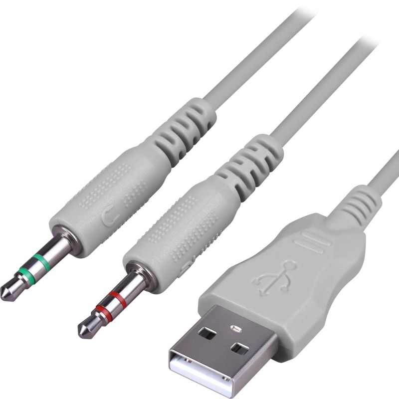 Гарнітура Defender Eclipse, USB, 2м, White (62440)