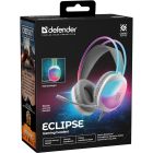 Гарнітура Defender Eclipse, USB, 2м, White (62440)