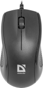 Мишка Defender Optimum MB-160, 3кн., 1000dpi, чорна (52160)