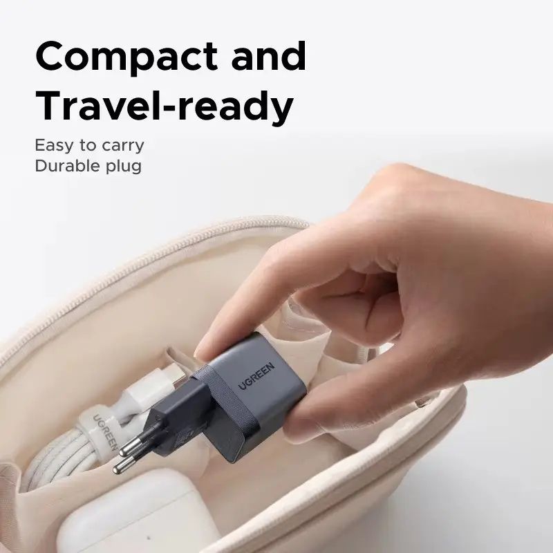 Зарядний пристрій 1xUSB 45W (USB-C) Gan X840 Ugreen (95692B)