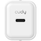 Зарядний пристрій 1xUSB 20W, (GaN, 1хUSB-C, QC+PD 3.0, вилка ЄС, для iPhone серії 12 та новіших мод. (CH20)