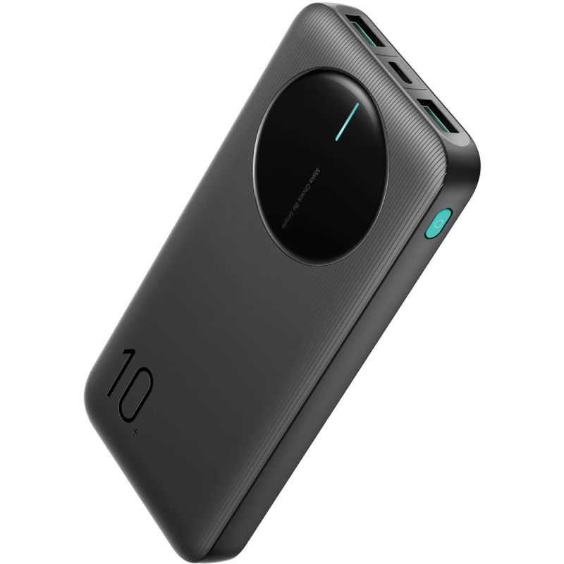 УМБ Joyroom 10000mAh 12W 2xUSB-A, USB-C In/Out, Black (JR-PBF12) (6956116713256)