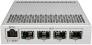 Комутатор Mikrotik CRS305-1G-4S+IN, 4x SFP+ ports, 1x Gigabit Ethernet, metallic enclosure (CRS305-1G-4S+IN)
