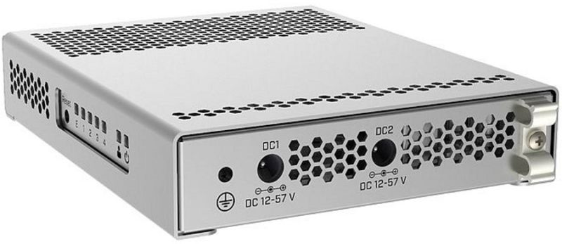 Комутатор Mikrotik CRS305-1G-4S+IN, 4x SFP+ ports, 1x Gigabit Ethernet, metallic enclosure (CRS305-1G-4S+IN)