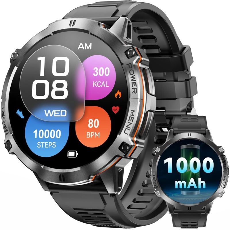 Годинник Oukitel BT13 Black (6931940792738)