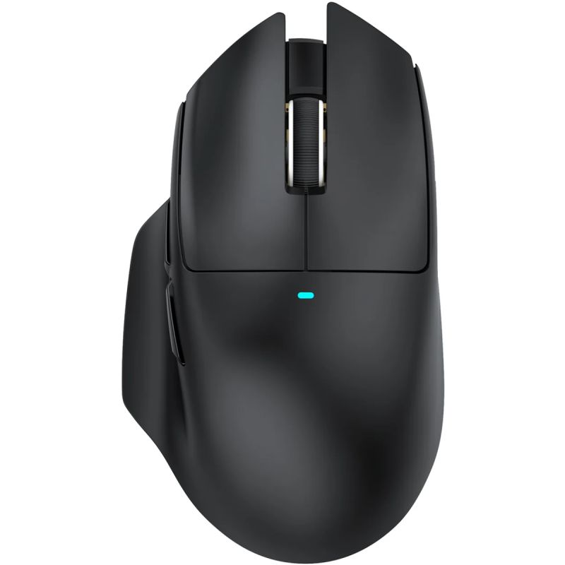 Мишка Attack Shark V6 Ultra-Light, Wireless/Bluetooth, 25000dpi. (PAW3311), 7кн., Black (V6B_AS)