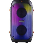 Акустична система 2.0 Defender Boomer 25, 25Вт RGB/BT/FM/USB/TF/AUX/MIC, чорна (65425)