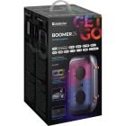 Акустична система 2.0 Defender Boomer 25, 25Вт RGB/BT/FM/USB/TF/AUX/MIC, чорна (65425)