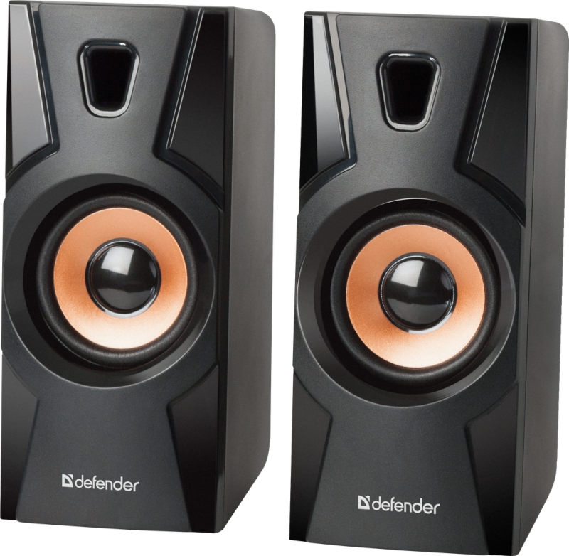 Акустична система  2.0 Defender Aurora  S8, 8Вт (RMS) MDF USB чорна (65408)
