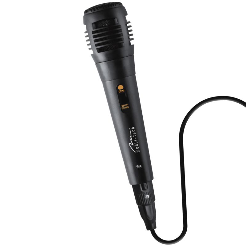 Акустична система 1.0 Media-Tech 50W, Bluetooth/FM/MP3/AUX/SD/USB/КАРАОКЕ/LED, чорна (MT3183)