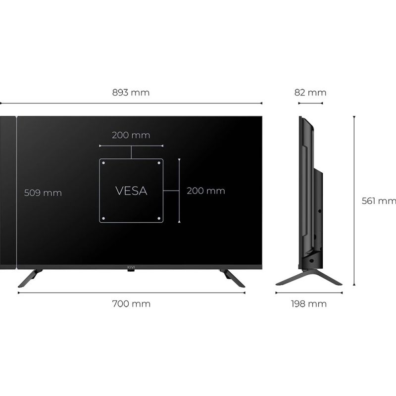 Телевизор Kivi (40F820KB)