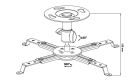 Кріплення для проектора Walfix (PB-14B)