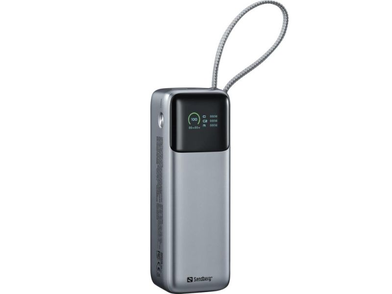 Универсальная мобильная батарея Sandberg All-in1 27000mAh PD 240W Grey (421-31)