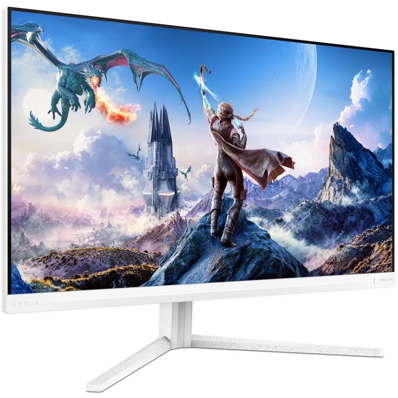 TFT 27" Philips 27M2N5901A, Fast IPS,160Hz, 2xHDMI, DP, USB-S, USB-hub, HAS, Pivot, кол., білий (27M2N5901A/00)