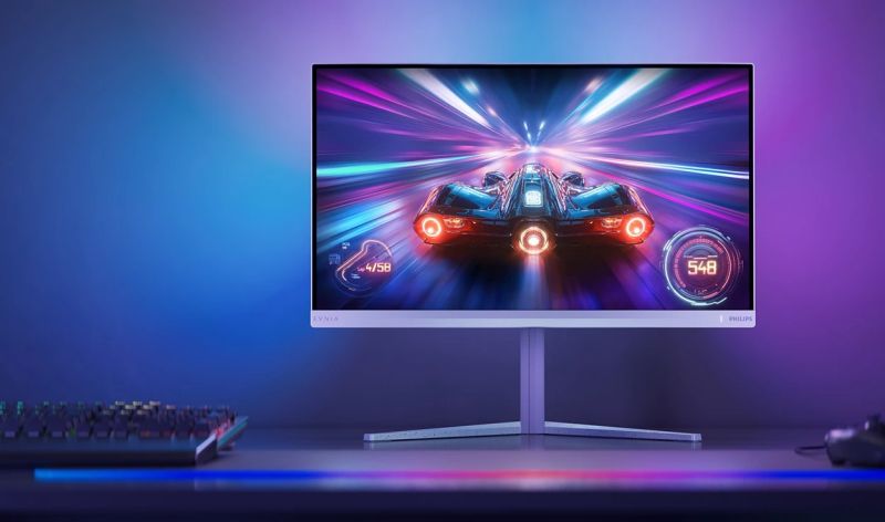 TFT 27" Philips 27M2N5901A, Fast IPS,160Hz, 2xHDMI, DP, USB-S, USB-hub, HAS, Pivot, кол., білий (27M2N5901A/00)