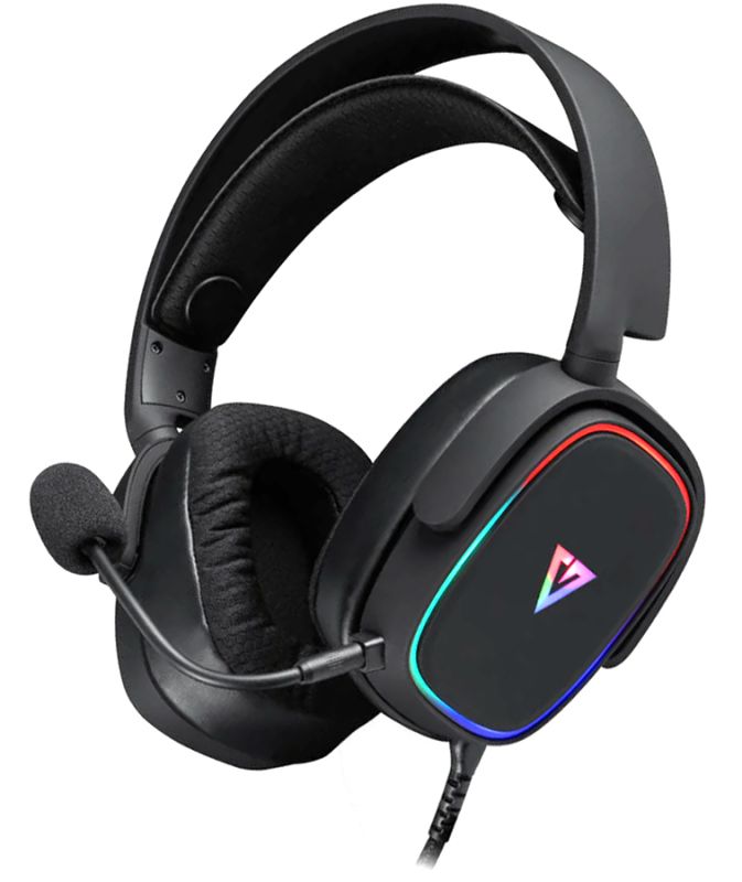 Ігрова гарнітура Modecom Volcano RGB Prometheus 7.1 Black USB (S-MC-899-PROMETHEUS-100)