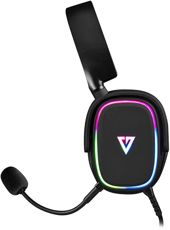 Ігрова гарнітура Modecom Volcano RGB Prometheus 7.1 Black USB (S-MC-899-PROMETHEUS-100)