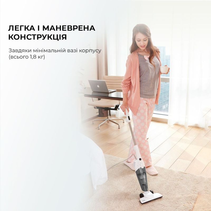 Пылесос Deerma Corded Hand Stick Vacuum Cleaner (DX118C)
