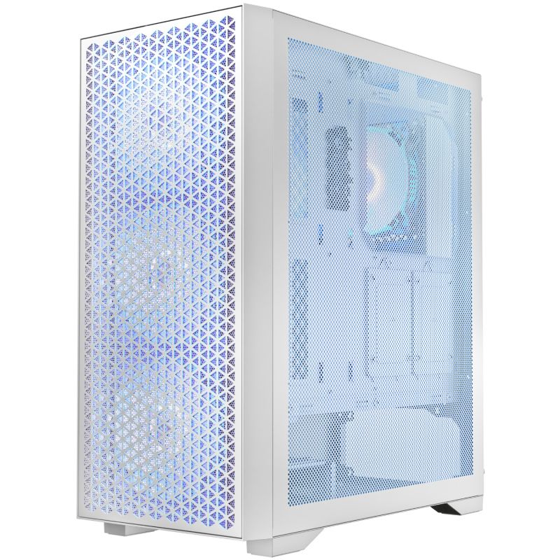 Корпус LogicConcept DART PRO ARGB MIDI WHITE MESH fans 4x120mm без БЖ ATX (AT-DART-PRO-ARGB-20)
