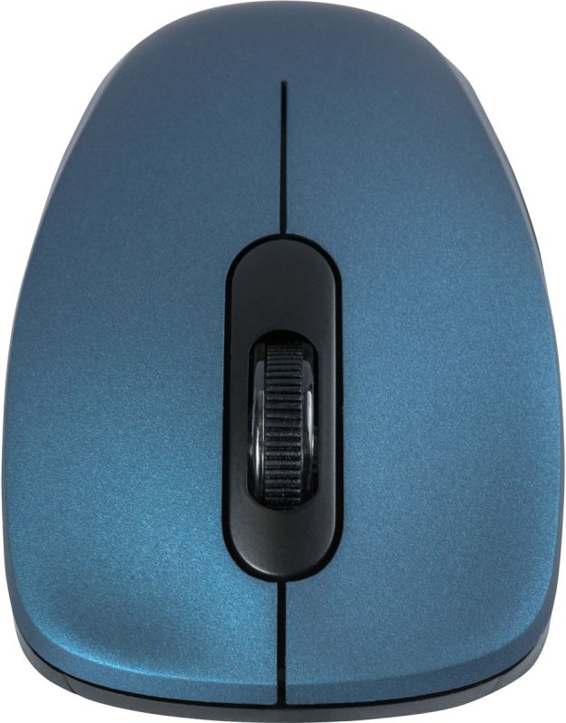 Мишка  Modecom  MC-WM10S, бездротова, 3кн., 1600dpi, Silent, синя (M-MC-WM10S-400)