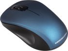 Мишка  Modecom  MC-WM10S, бездротова, 3кн., 1600dpi, Silent, синя (M-MC-WM10S-400)