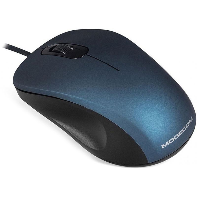 Мишка  Modecom MC-M10S, 3кн., 1000dpi, Silent, синя (M-MC-M10S-400)