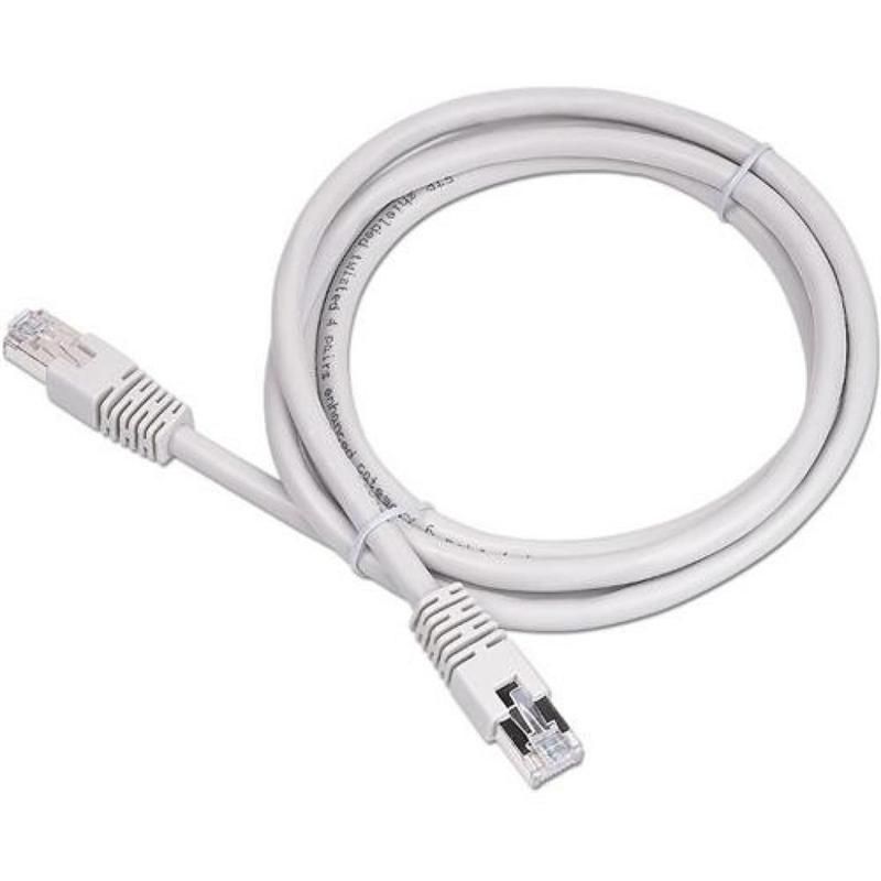 Патч-корд UTP Cablexpert cat.5Е, литий, 50u штекер із засувкою, 20м, сірий (PP12-20M)