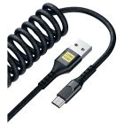 Кабель Luxe Cube Dynamic USB - micro USB (M/M), 1.5 м, Black (4446689101236)