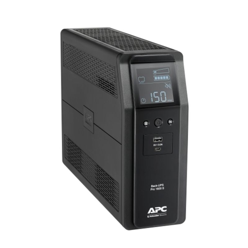 ДБЖ APC Back UPS Pro S 1600VA/720W, LCD, USB, 6+2 C13, (BR1600SI) (BR1600SI)